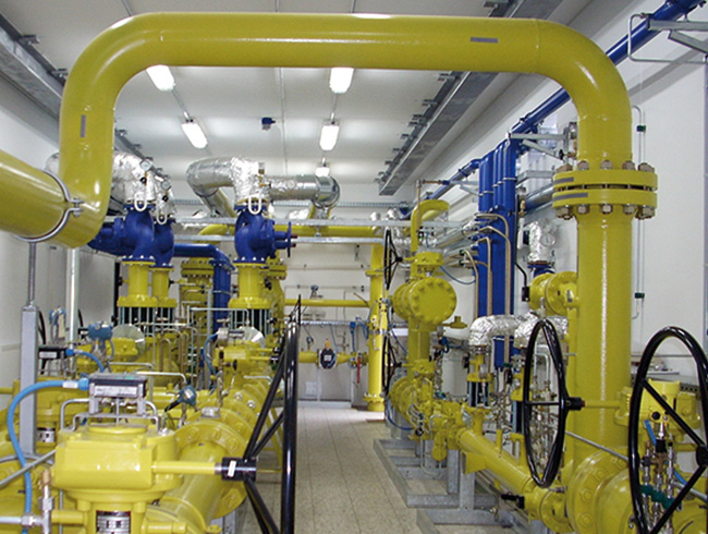 Kombinierte Gas- und Dampfanlage in einem Kraftwerk