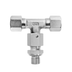 Einstellbare T-Einschraubverschraubungen mit Dichtkegel 