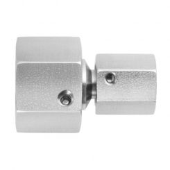 Straight reducing unions with taper and O-ring 