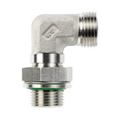 Adjustable male adaptor elbow connectors 